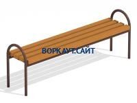 Лавочка парковая МАФ 1603 в Саранске