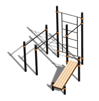 Спортивный комплекс воркаут ВС-98 в Саранске