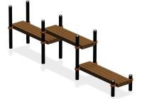 Спортивный комплекс воркаут ВС-63 в Саранске