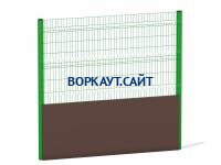 Ограждение хоккейной коробки МАФ 5202 в Саранске Ограждение хоккейной коробки МАФ 5202 в Саранске