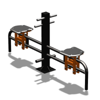 Уличный тренажер  "Каталка двойная"   УТ215 в Саранске
