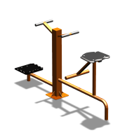 Уличный тренажер "Твистер стоя Твистер сидя" УТ323 в Саранске