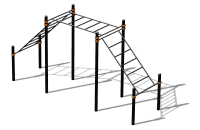 Спортивный комплекс воркаут ВС-192 в Саранске