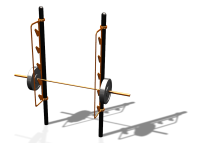 Спортивный комплекс воркаут ВС-84 в Саранске