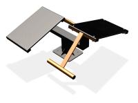 Уличный тренажер  "Скамья для пресса двойная"   УТ213 в Саранске