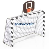 Ворота с баскетбольным щитом СИО 3512 в Саранске