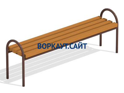 Лавочка парковая МАФ 1603 в Саранске Лавочка парковая МАФ 1603 в Саранске