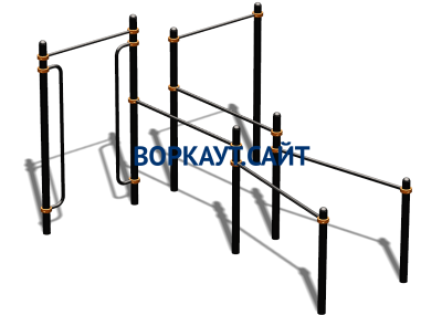 Спортивный комплекс воркаут ВС-197 в Саранске