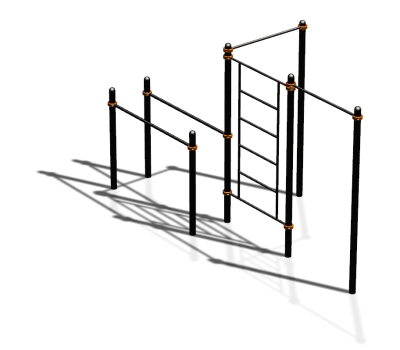 Спортивный комплекс воркаут ВС-107 в Саранске