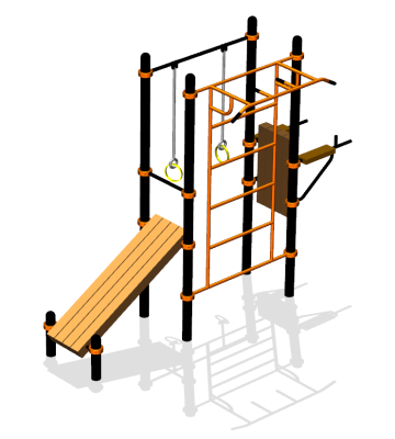 Спортивный комплекс воркаут ВС-78 в Саранске