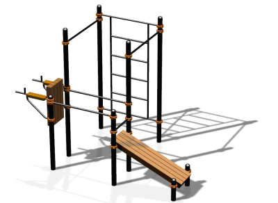 Спортивный комплекс воркаут ВС-82 в Саранске