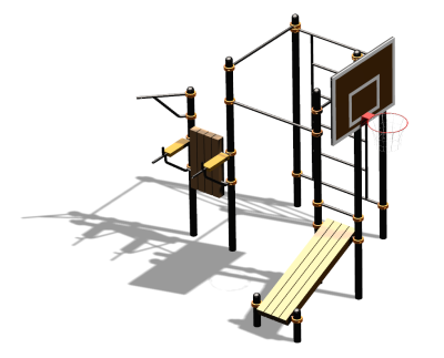 Спортивный комплекс воркаут ВС-94 в Саранске