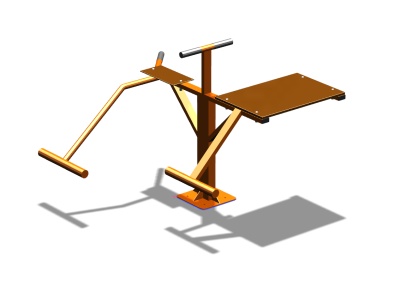 Уличный тренажер "Пресс Гиперэкстензия" УТ327 в Саранске