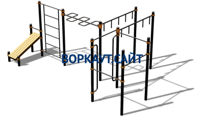 Спортивный комплекс воркаут ВС-195 в Саранске