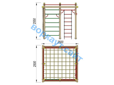 Детский спортивный комплекс ДСК 3110 в Саранске Детский спортивный комплекс ДСК 3110 в Саранске
