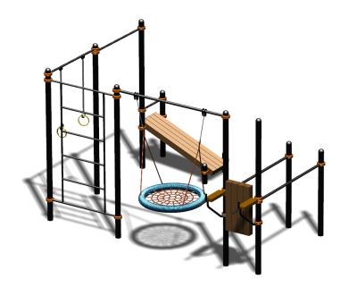 Спортивный комплекс воркаут ВС-97 в Саранске