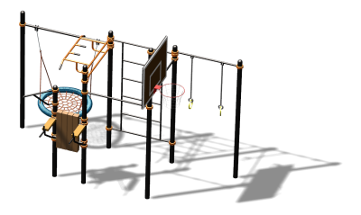 Спортивный комплекс воркаут ВС-104 в Саранске