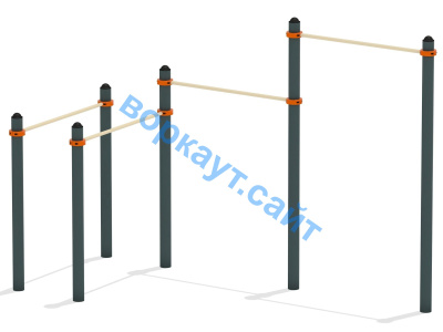 Турник двойной с брусьями ВС-17 в Саранске