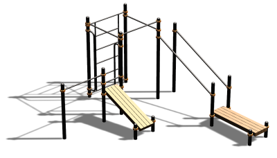 Спортивный комплекс воркаут ВС-198 в Саранске