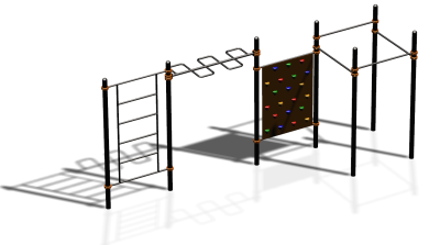 Спортивный комплекс воркаут ВС-114 в Саранске