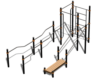 Спортивный комплекс воркаут ВС-194 в Саранске