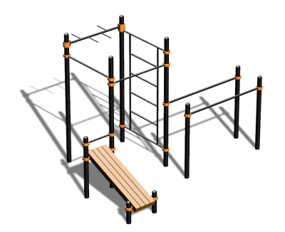 Спортивный комплекс воркаут ВС-91 в Саранске