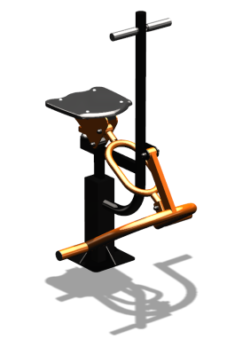 Уличный тренажер "Ковбой" УТ 107 в Саранске