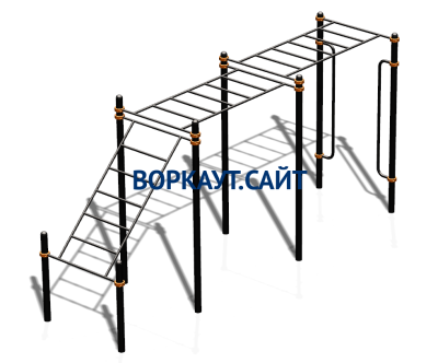 Спортивный комплекс воркаут ВС-190 в Саранске