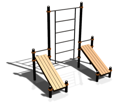 Спортивный комплекс воркаут ВС-128 в Саранске