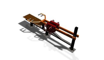 Силовой уличный тренажер  "Жим лежа"  УТ411 в Саранске