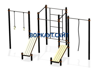 Спортивный комплекс воркаут ВС-44 в Саранске