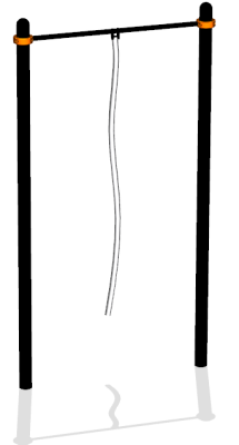 Турник с гимнастическим канатом ВС-34 в Саранске