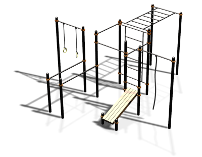 Спортивный комплекс воркаут ВС-68 в Саранске