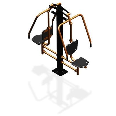 Уличный тренажер  "Жим от груди двойной" УТ204 в Саранске