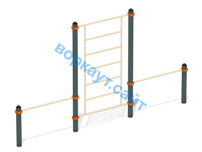 Шведская стенка с перекладинами ВС-13 в Саранске