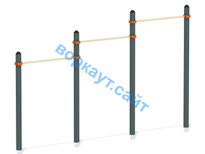 Турник тройной ВС-4 в Саранске