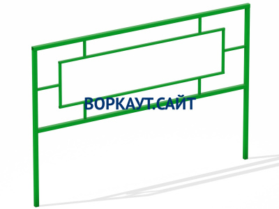 Ограждение площадки МАФ 5000 в Саранске