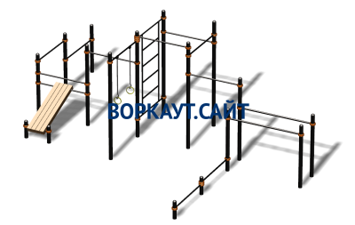 Спортивный комплекс воркаут ВС-51 в Саранске