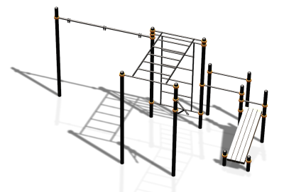 Спортивный комплекс воркаут ВС-87 в Саранске