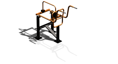 Силовой уличный тренажер  "Приседания"  УТ404 в Саранске