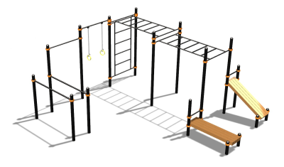 Спортивный комплекс воркаут ВС-71 в Саранске