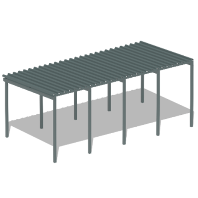 Теневой навес трибун МАФ 4130 в Саранске