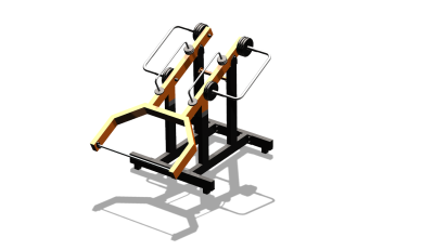 Силовой уличный тренажер  "Мультиштанга"  УТ417 в Саранске