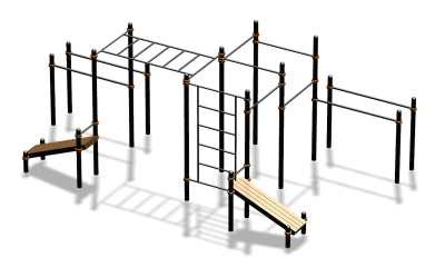 Спортивный комплекс воркаут ВС-100 в Саранске
