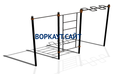 Спортивный комплекс воркаут ВС-129 в Саранске