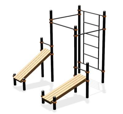 Спортивный комплекс воркаут ВС-42 в Саранске