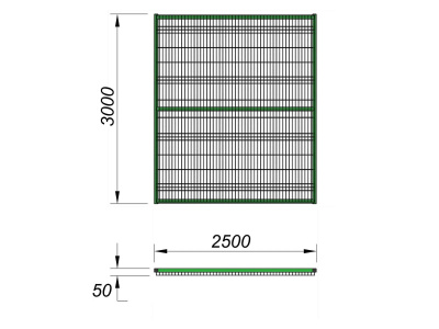 Ограждение спортивной площадки 2500х3000 МАФ 5103 в Саранске Ограждение спортивной площадки 2500х3000 МАФ 5103 в Саранске
