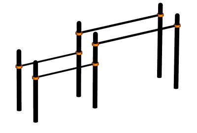 Брусья разновысокие ВС-15 в Саранске