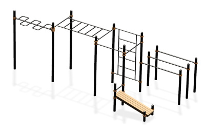 Спортивный комплекс воркаут ВС-57 в Саранске