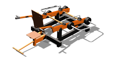 Силовой уличный тренажер  "Трицепс"  УТ424 в Саранске